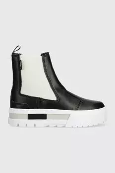 Кожаные ботинки челси Mayze Chelsea Winter Wns Puma, черный