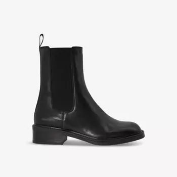 Кожаные ботинки челси peanuts с эластичной резинкой по бокам Dune, черный