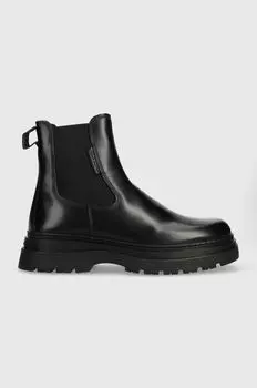 Кожаные ботинки челси Rockdor Gant, черный