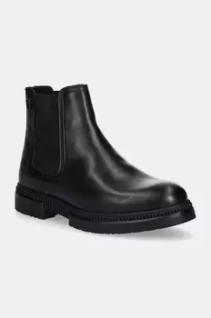 Кожаные ботинки челси Tommy Hilfiger COMFORT TL TEXTURE LTH CHELSEA, черный