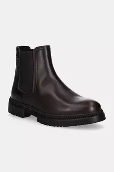 Кожаные ботинки челси Tommy Hilfiger COMFORT TL TEXTURE LTH CHELSEA, коричневый