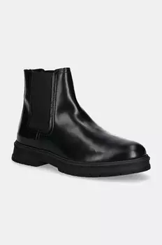 Кожаные ботинки челси Tommy Hilfiger HILFIGER ABRASIV WARM LTH CHELS, черный