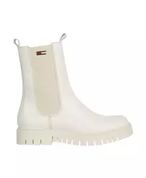 Кожаные ботинки челси Tommy Jeans, белый