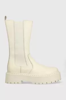 Кожаные ботинки челси Vivianne Steve Madden, бежевый