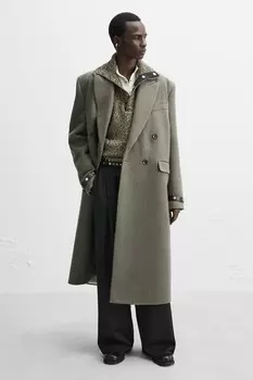 Кожаные ботинки челси x nanushka ZARA, черный