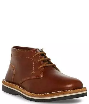 Кожаные ботинки чукка Steve Madden для мальчиков T-Harkeen (для малышей), коричневый