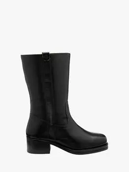 Кожаные ботинки coalburn на массивном каблуке Ravel, черный