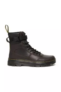 Кожаные ботинки Combs Tech Leather Dr. Martens, коричневый