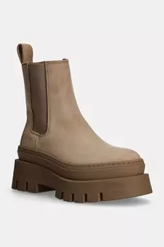 Кожаные ботинки Copenhagen, бежевый