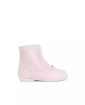 Кожаные ботинки для девочек Pascualass Pisamonas, цвет Rosa