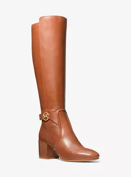 Кожаные ботинки для верховой езды Carmen Michael Kors