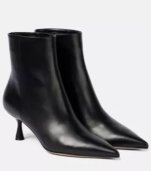 Кожаные ботинки до щиколотки Gianvito Rossi, черный