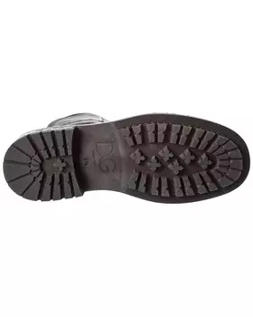 Кожаные ботинки Dolce & Gabbana Bernini, черный