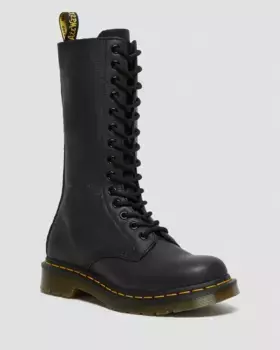 Кожаные ботинки Dr. Martens 1B99 Virginia до середины икры, цвет Black — Virginia
