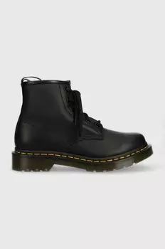 Кожаные ботинки Dr. Martens, черный
