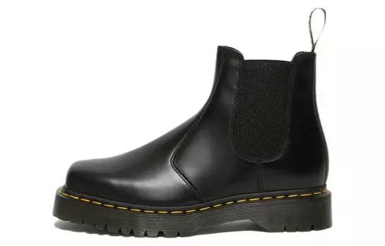 Кожаные ботинки Dr. Martens с круглым носком Dr.Martens