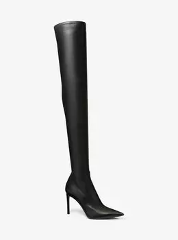 Кожаные ботинки Elle Michael Kors, черный