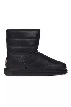 Кожаные ботинки Emu, черный