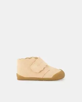 Кожаные ботинки Enzo для маленьких мальчиков на застежке-липучке Blanditos, серый