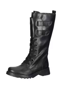 Кожаные ботинки Fly London, черный