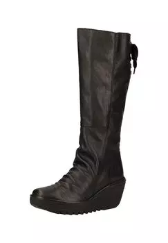 Кожаные ботинки Fly London, черный