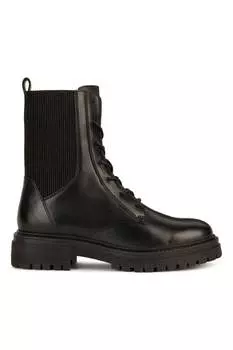 Кожаные ботинки Geox, черный