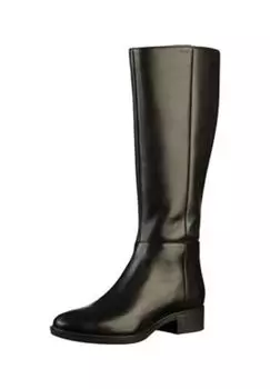 Кожаные ботинки GEOX, черный