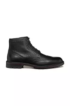 Кожаные ботинки Geox U WALK PLEASURE C, черный