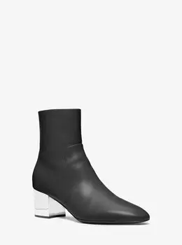 Кожаные ботинки «Глория» Michael Kors, черный