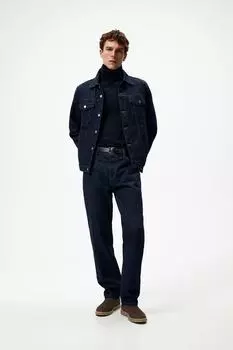Кожаные ботинки из замши с разделками ZARA, коричневый