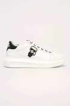 Кожаные ботинки Karl Lagerfeld, белый