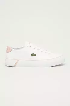 Кожаные ботинки Lacoste, белый