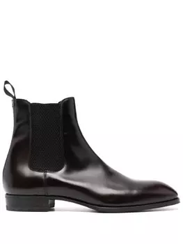 Кожаные ботинки Lidfort, коричневый