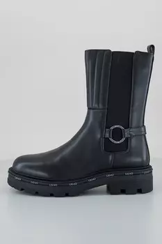 Кожаные ботинки Liu Jo, черный