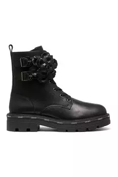 Кожаные ботинки Liu Jo, черный