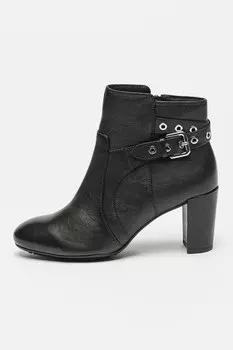 Кожаные ботинки Loisia Geox, черный