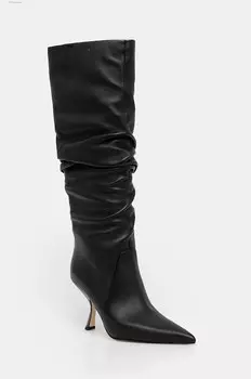 Кожаные ботинки Luna Michael Michael Kors, черный