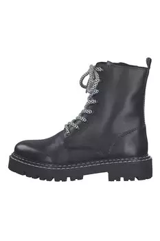 Кожаные ботинки Marco Tozzi, черный