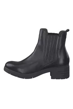 Кожаные ботинки Marco Tozzi, черный