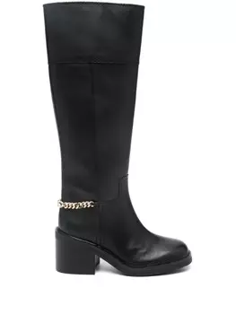 Кожаные ботинки Michael Kors Collection 70 мм, черный