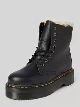 Кожаные ботинки на шнурках модель «Jadon» Dr. Martens, черный