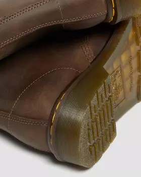 Кожаные ботинки на шнуровке 1460 Crazy Horse Dr. Martens