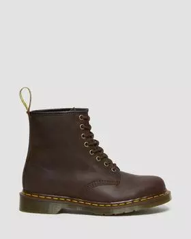 Кожаные ботинки на шнуровке 1460 Crazy Horse Dr. Martens, коричневый (Размер 40 RU)