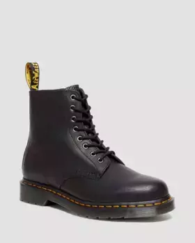 Кожаные ботинки на шнуровке Dr. Martens 1460 Ambassador, цвет Black — Ambassador