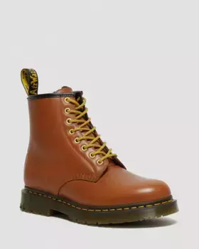 Кожаные ботинки на шнуровке Dr. Martens 1460 DM's Wintergrip, цвет Tan — Blizzard Wp