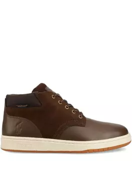 Кожаные ботинки на шнуровке Polo Ralph Lauren, коричневый