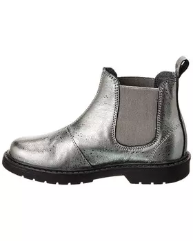 Кожаные ботинки Naturino Piccadilly, серебро