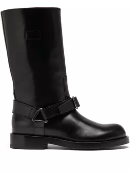 Кожаные ботинки Officine Creative, черный