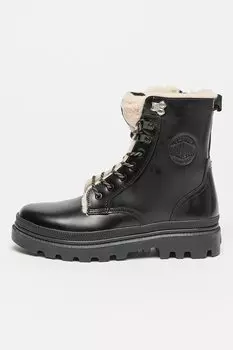 Кожаные ботинки Palladium, черный