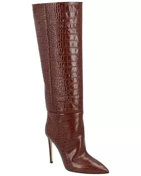 Кожаные ботинки Paris Texas Stiletto, коричневый